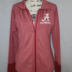 Rivalry Threads Women's Red Varsity Jacket